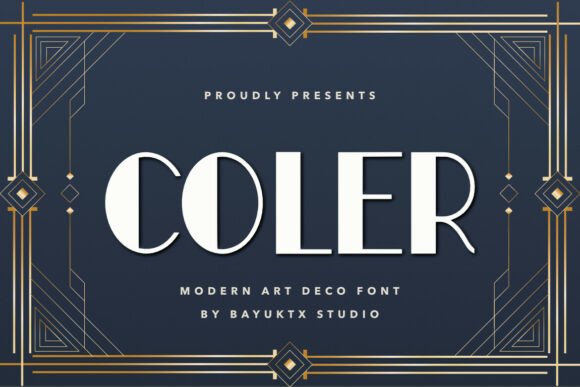 Coler Art Deco: A Typeface of Timeless Glamour