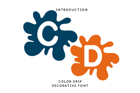 Color Drip: A Playful Font for Creative and Casual Projects