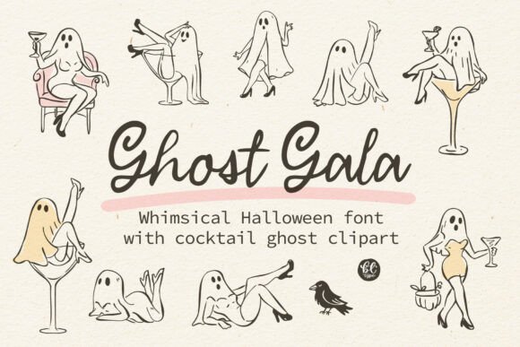 Ghost Gala: The Whimsical Halloween Font for Your Next Party