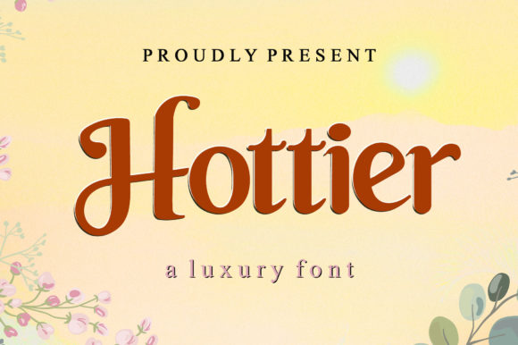 Hottier: A Serif Font That Brings Quiet Sophistication to Your Projects