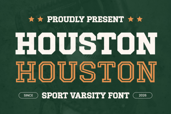 Houston Varsity: Commanding Attention with Slab Serif Strength