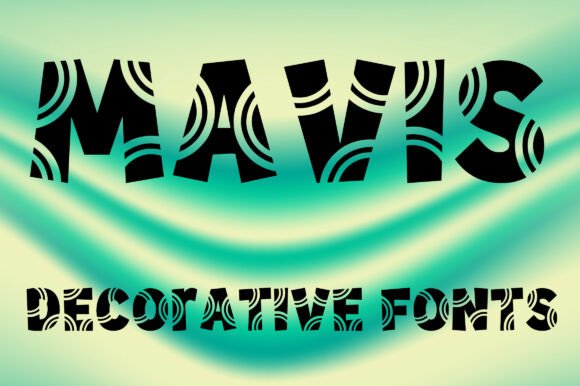 Mavis: A Display Font with Retro Energy and Modern Edge