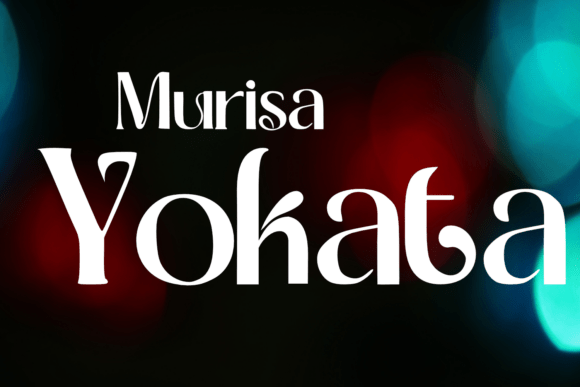 Murisa Yokata: Poetic Serif Font for Modern Design