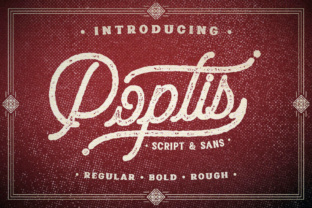 Poptis & Heaver: A Font Duo for Authentic Design