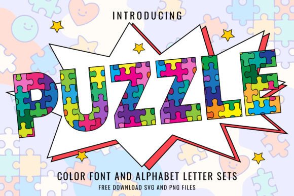 Puzzle Font: Your Go-To for Playful, Attention-Grabbing Designs