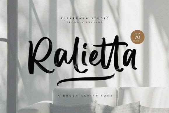 Ralietta: A Brush Script for Authentic Creative Projects