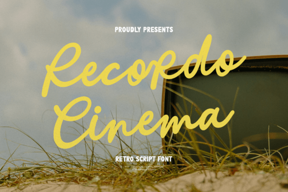 Recordo Cinema: Your Ticket to a Retro Font Revolution