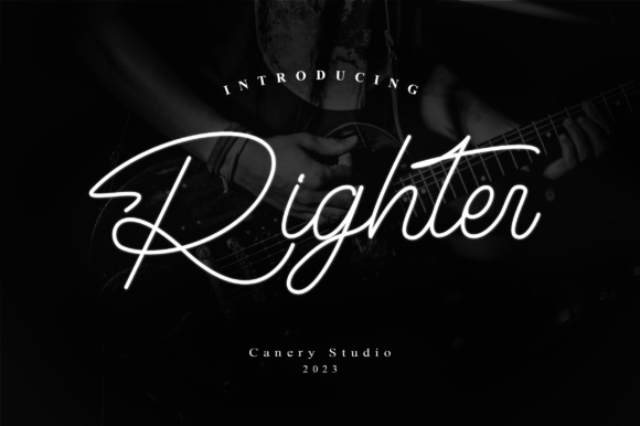 Righter: A Modern Handwriting Font for Creative Projects