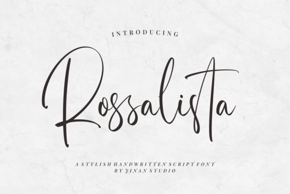 Rossalista: A Guide to This Elegant Script Typeface