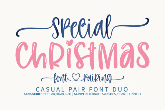 Special Christmas: A Font That Feels Like a Handwritten Holiday Hug