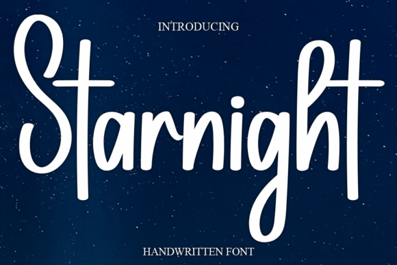 Starnight: Crafting Elegance with a Handwritten Touch