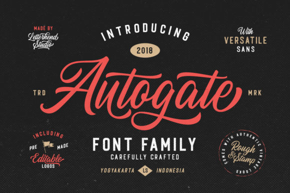 The Autogate Family: A Font Duo for Timeless Branding