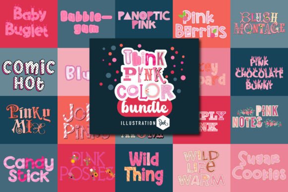 Think Pink: Crafting Designs with Color and Character
