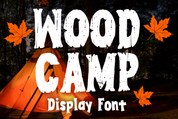 Wood Camp: A Bold Typeface for Authentic, Playful Design